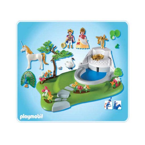 Playmobil prinsesser 4137 slotshave indhold