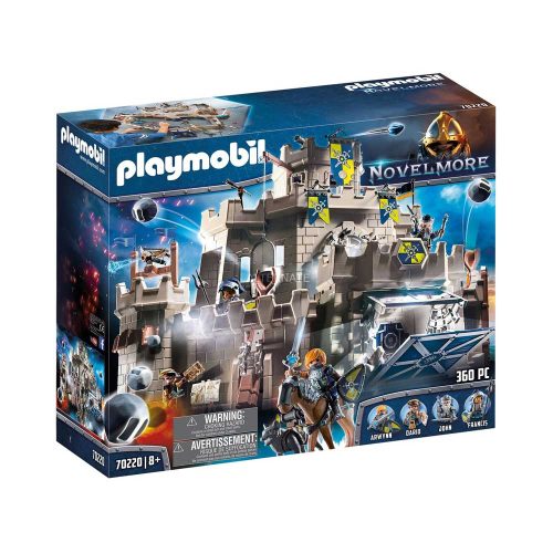stort Playmobil Novelmore slot 70220 wolfshaven