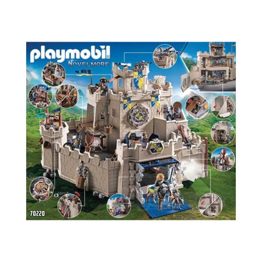 stort Playmobil Novelmore slot 70220 æske