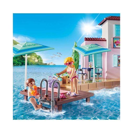 Playmobil iskiosk ved havnen 70279 badebro