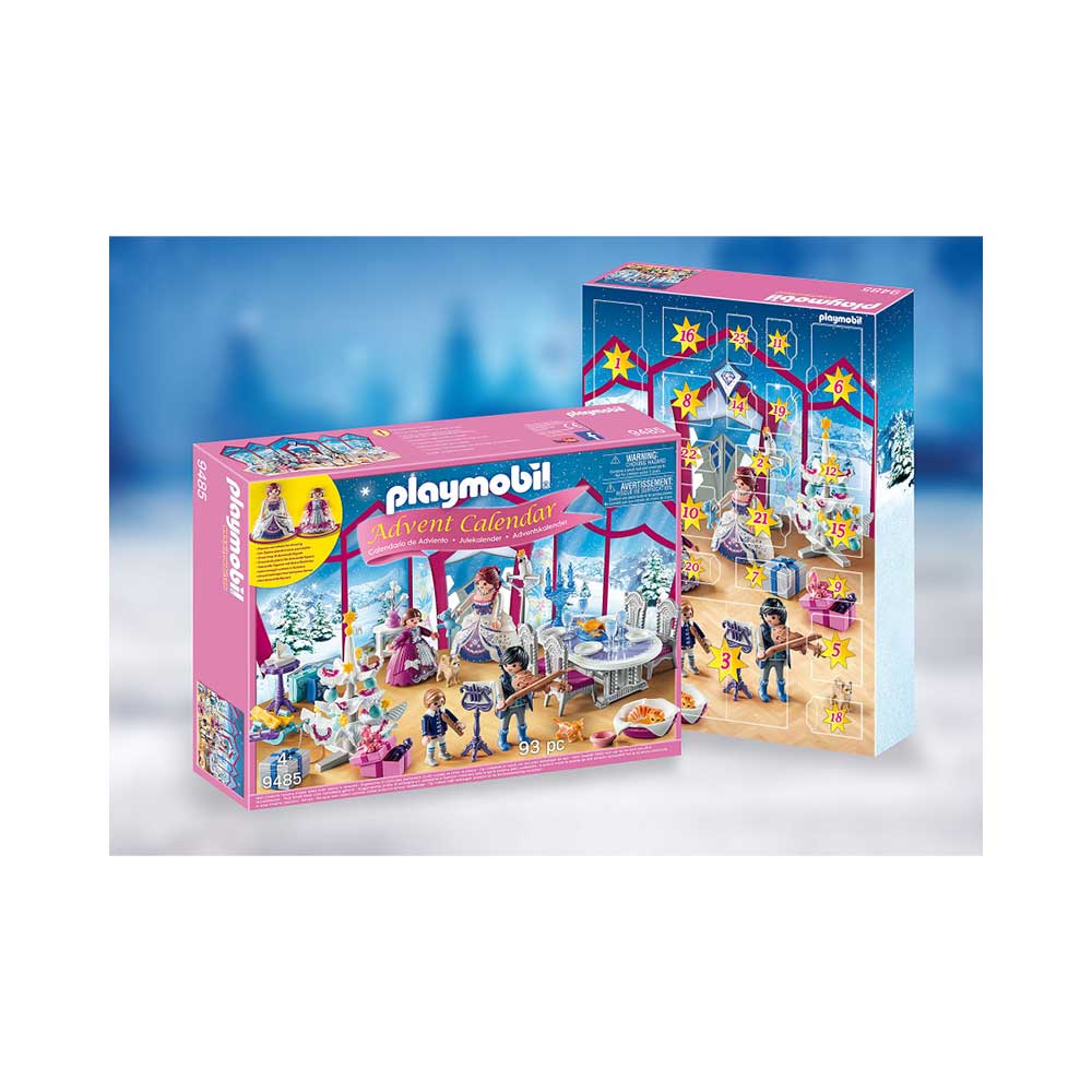 Køb Playmobil julekalender - Julebal krystalsal nr. 9485