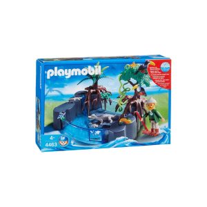 Playmobil krokodille bassin 4462 æske