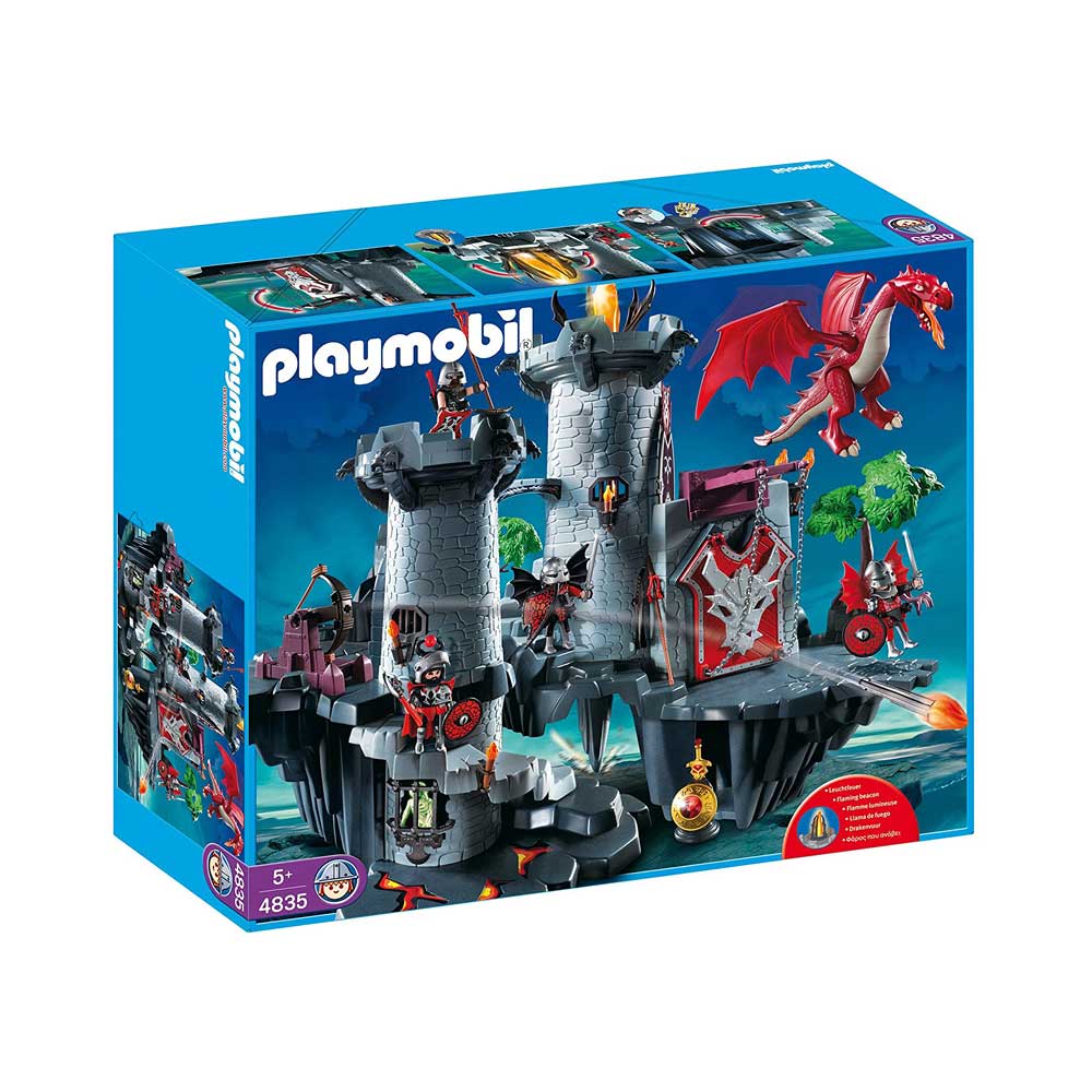 stort Playmobil drageslot - Nr. -