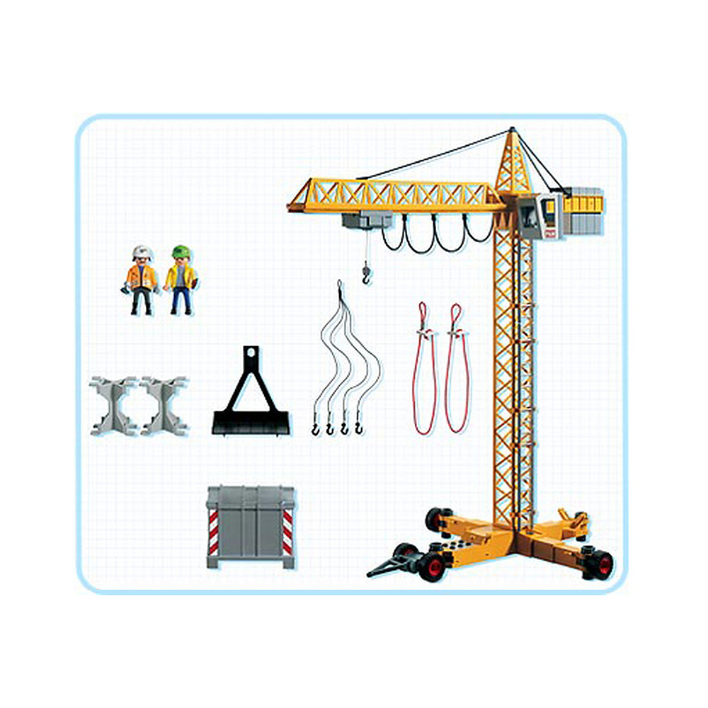 Playmobil grue de chantier 3262