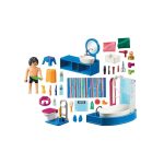 Playmobil dukkehus badeværelse med badekar 70211 indhold