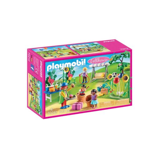 Playmobil dukkehus børnefødselsdag 70212 kasse