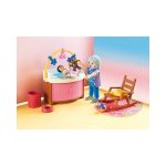 PLaymobil dukkehus børneværelse baby 70210 puslebord
