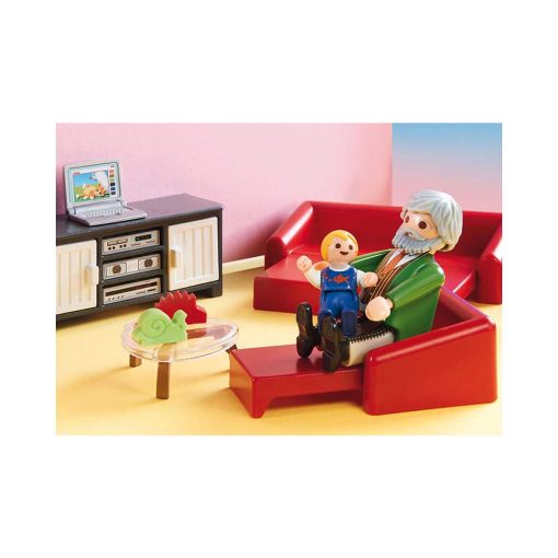 Playmobil dukkehus hyggelig stue 70207 sofa