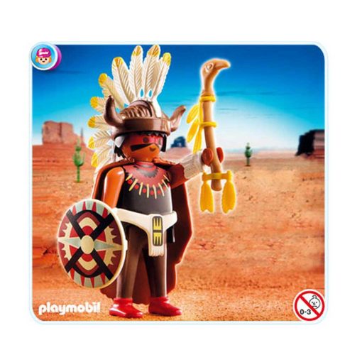 Playmobil indianer medicinmand 4749 billede