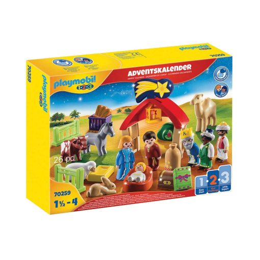 PLaymobil julekalender 70259 krybbelspil æske