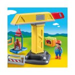 Playmobil kran på byggeplads 70165 billede