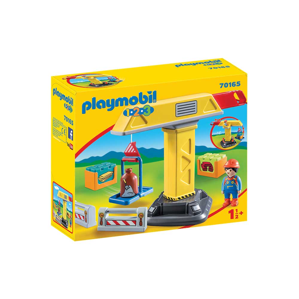Playmobil kran 70165 kasse