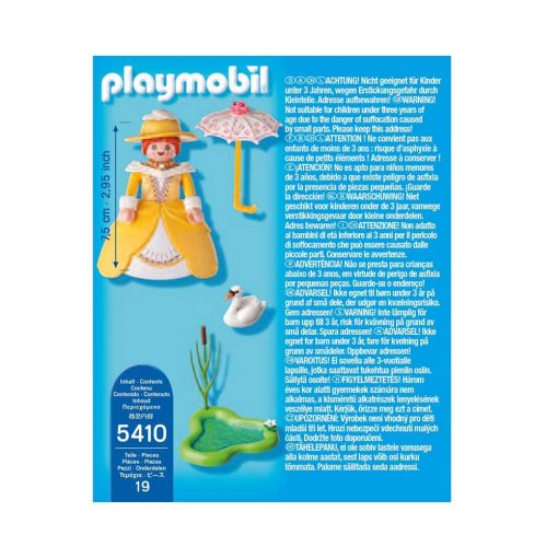 viktoriansk Playmobil kvinde 5410 bagside