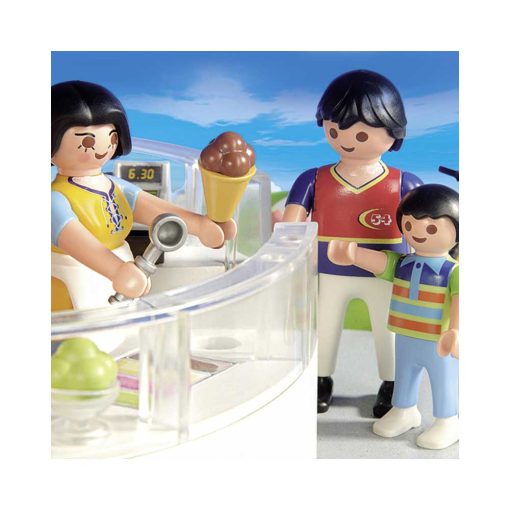 Playmobil isbod closeup