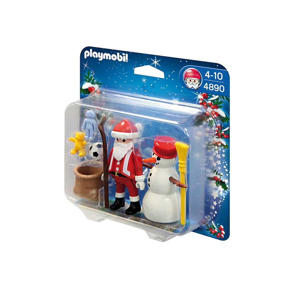 Diktere maskine det er alt Køb Playmobil julemand og snemand - nr. 4890 - Playmobilland