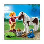 Playmobil pige med pony 5291 billede