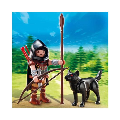 Playmobil bueskytte med ulv 5408 billeder