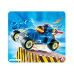Blå Playmobil stunctcar Racerbil 4181 illustration