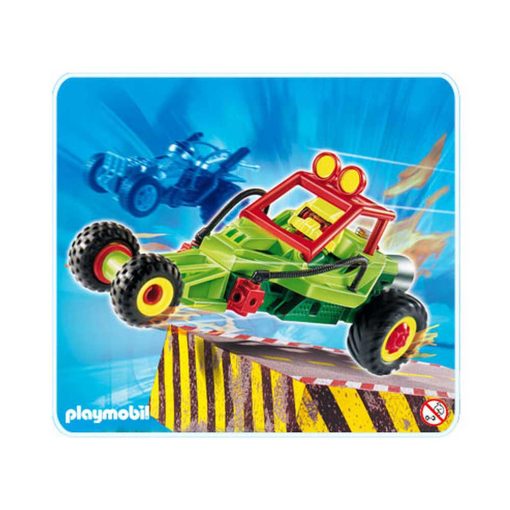 Grøn Playmobil stuntcar racerbil 4183 illustration