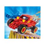 Rød Playmobil stuntcar racerbil 4184 illustration