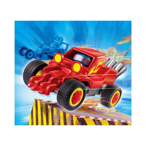 Rød Playmobil stuntcar racerbil 4184 illustration