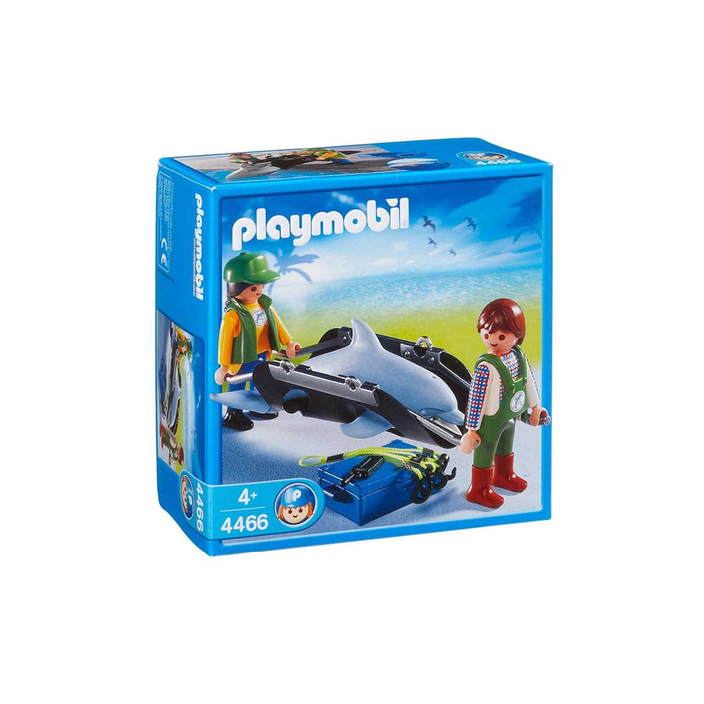 Playmobil delfin transport 4466 æske