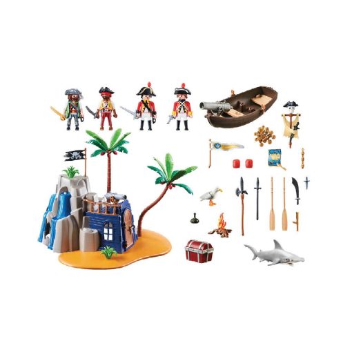 Playmobil skatteø 70556 indhold