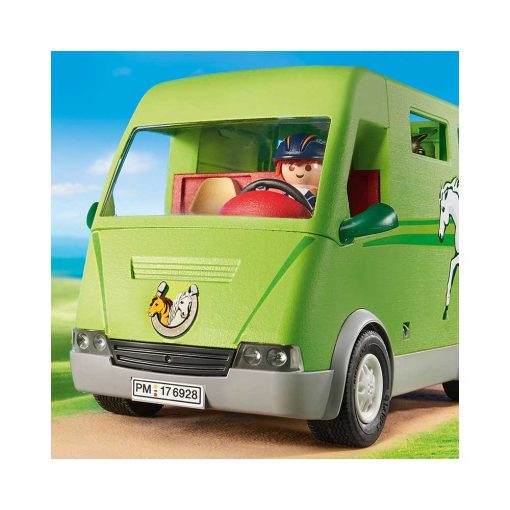 Playmobil hestetransport 6928 forfra