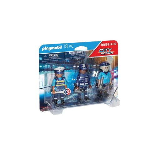 Playmobil politifigurer 70669 kasse