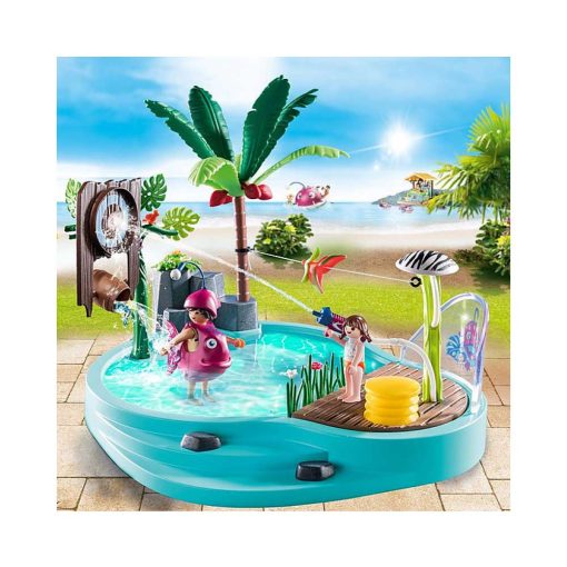 Playmobil pool med vandpistol 70610 pool