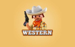Playmobil Western legetøj aflang
