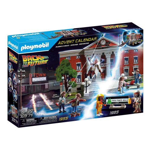 Playmobil back to the future 1 julekalender 70574 kasse