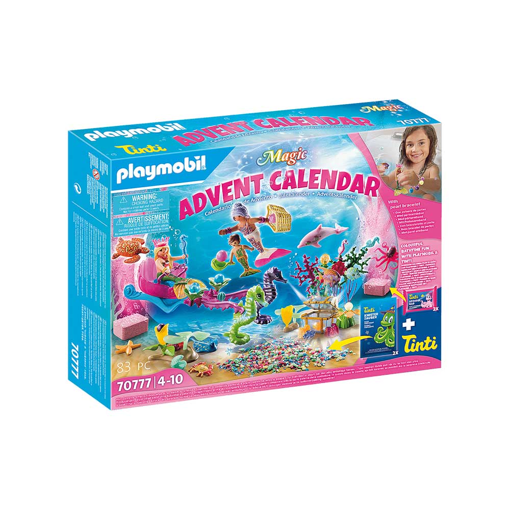 Playmobil julekalenedr 70777 badesjov med havfruerne 70777 kasse
