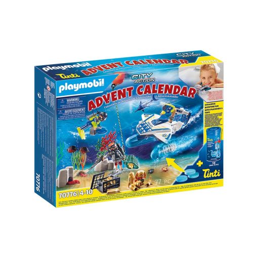 Playmobil julekalender playmobil 70776 politidykning