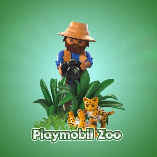Playmobil Zoologisk have legetøj