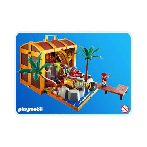 Playmobil skattekiste 5737 bagside