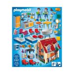 tag med Playmobil dukkehus 5167 indhold