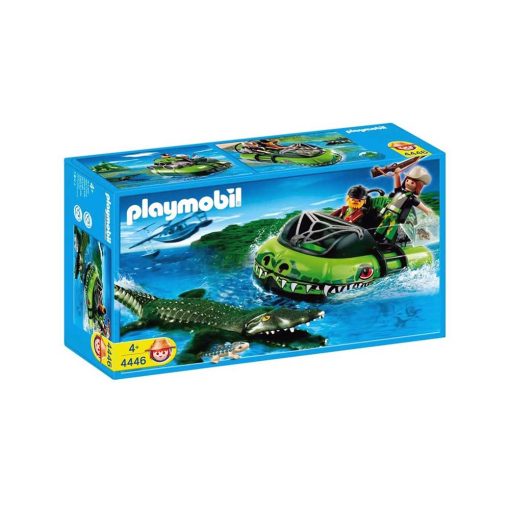 Playmobil krokodillejagt 4446 kasse