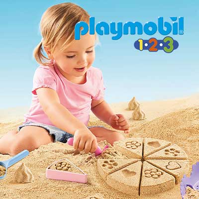 Playmobil 1-2-3 legetøj sandkasse
