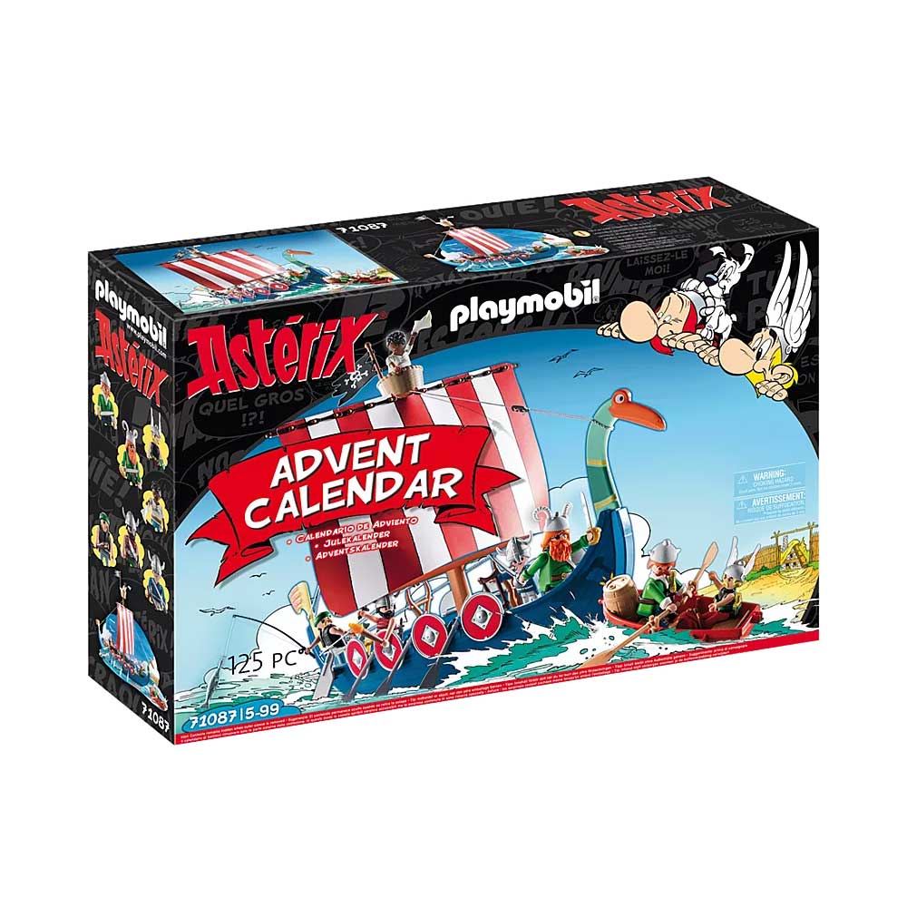 Playmobil asterix julekalender 71087 kasse