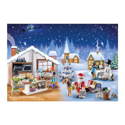 Playmobil julekalender julebageri 71088 billede