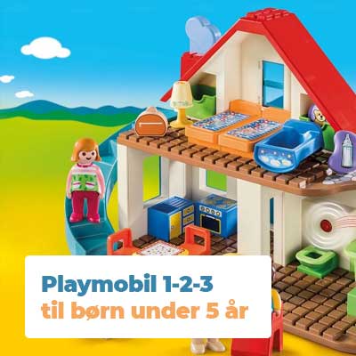 playmobil 1-2-3 legetøj banner